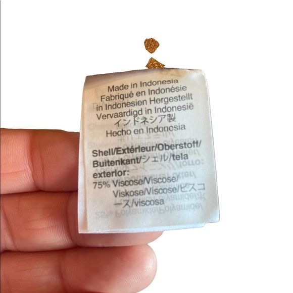 Madewell Rust Colored Button Front Top - Picture 5 of 11